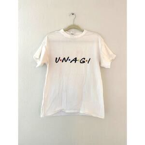 Friends “UNAGI” Tee | Ross Geller Quote Graphic Shirt